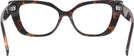 Cat Eye Dark Tortoise Dita Single Vision Full Frame View #4
