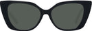 Cat Eye Black Dita Progressive Reading Sunglasses View #2