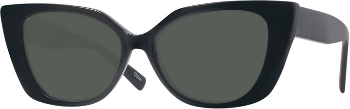 Cat Eye Black Dita Progressive No-Line Reading Sunglasses View #1