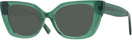 Cat Eye Transparent Green Dita Progressive No-Line Reading Sunglasses View #1