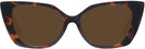 Cat Eye Dark Tortoise Dita Progressive Reading Sunglasses View #2
