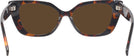 Cat Eye Dark Tortoise Dita Progressive Reading Sunglasses View #4