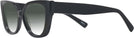 Cat Eye Black Dita w/ Gradient Bifocal Reading Sunglasses View #3
