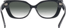 Cat Eye Black Dita w/ Gradient Bifocal Reading Sunglasses View #4