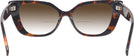 Cat Eye Dark Tortoise Dita w/ Gradient Bifocal Reading Sunglasses View #4