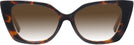 Cat Eye Dark Tortoise Dita w/ Gradient Progressive No-Line Reading Sunglasses View #2