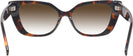 Cat Eye Dark Tortoise Dita w/ Gradient Progressive No-Line Reading Sunglasses View #4