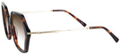 Oversized Tortoise Iris w/ Gradient Progressive Reading Sunglasses View #3
