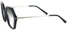 Oversized Black Iris w/ Gradient Bifocal Reading Sunglasses View #3