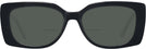 Unique Black With Tortoise Temple Jayne Progressive Reading Sunglasses View #2