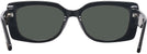 Unique Black With Tortoise Temple Jayne Progressive Reading Sunglasses View #4