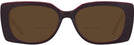 Unique Burgundy With Tortoise Temple Jayne Bifocal Reading Sunglasses View #2