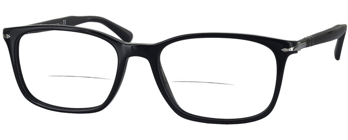 Rectangle Black Persol 3189VL Bifocal w/ FREE NON-GLARE View #1