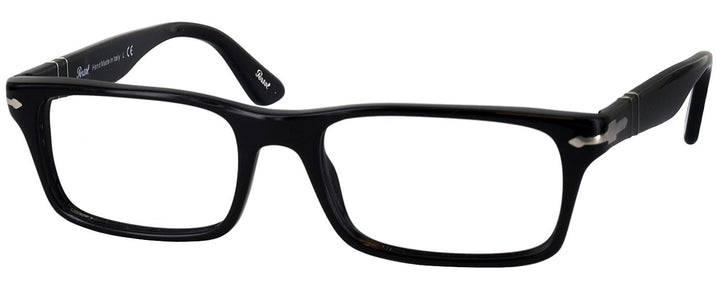 Rectangle Black Persol 3050V Computer Style Progressive w/ FREE NON-GLARE View #1