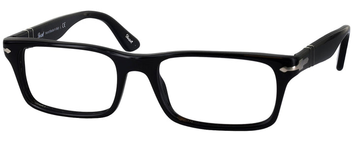 Rectangle Black Persol 3050V Single Vision Full Frame w/ FREE NON-GLARE View #1