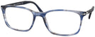 Rectangle Stripped Grey Persol 3189VL Progressive No-Lines w/ FREE NON-GLARE View #1