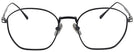 Round Matte Black Persol 5004VT Titanium Computer Style Progressive w/ FREE NON-GLARE View #2