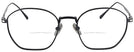 Round Matte Black Persol 5004VT Titanium Bifocal w/ FREE NON-GLARE View #2