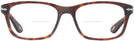 Rectangle Havana Persol 3012VL Bifocal w/ FREE NON-GLARE View #2
