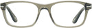 Rectangle Taupe Grey Transparent Persol 3012VL Single Vision Full Frame w/ FREE NON-GLARE View #2