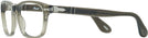Rectangle Taupe Grey Transparent Persol 3012VL Single Vision Full Frame w/ FREE NON-GLARE View #3