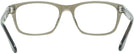 Rectangle Taupe Grey Transparent Persol 3012VL Single Vision Full Frame w/ FREE NON-GLARE View #4