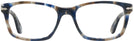 Rectangle STRIPED BLUE/GREY Persol 3012VL Single Vision Full Frame w/ FREE NON-GLARE View #2