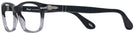 Rectangle BLACK SMOKE Persol 3012VL Single Vision Full Frame w/ FREE NON-GLARE View #3