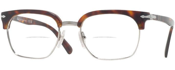 Square Havana Persol 3199S Bifocal View #1