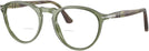 Round Transparent Green Persol 3286V Bifocal View #1