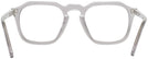 Square TRANSPARENT GREY Persol 3292V Computer Style Progressive View #4