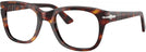 Square Havana Persol 3372V Single Vision Full Frame View #1