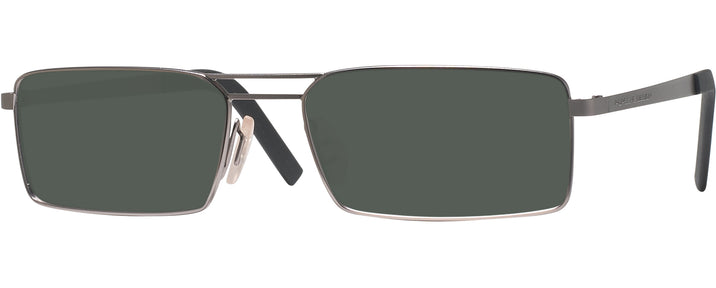 Aviator,Rectangle Gunmetal Porsche P8282 Progressive Reading Sunglasses View #1