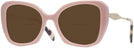 Oversized Alabaster/crystal Prada 03YS Bifocal Reading Sunglasses View #1
