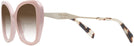 Oversized Alabaster/crystal Prada 03YS w/ Gradient Bifocal Reading Sunglasses View #3