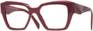Oversized,Square Etruscan Marble Prada 09ZV Single Vision Full Frame View #1