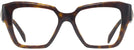 Oversized,Square Tortoise Prada 09ZV Computer Style Progressive View #2