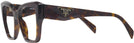 Oversized,Square Tortoise Prada 09ZV Computer Style Progressive View #3