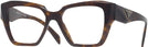Oversized,Square Tortoise Prada 09ZV Computer Style Progressive View #1
