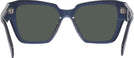 Square Blue Transparent Prada 09ZV Progressive No-Line Reading Sunglasses View #4