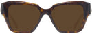 Square Tortoise Prada 09ZV Progressive No-Line Reading Sunglasses View #2