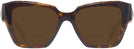 Square Tortoise Prada 09ZV Bifocal Reading Sunglasses View #2