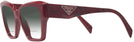 Square Etruscan Marble Prada 09ZV w/ Gradient Bifocal Reading Sunglasses View #3