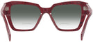 Square Etruscan Marble Prada 09ZV w/ Gradient Bifocal Reading Sunglasses View #4