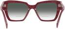 Square Etruscan Marble Prada 09ZV w/ Gradient Bifocal Reading Sunglasses View #4