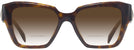 Square Tortoise Prada 09ZV w/ Gradient Bifocal Reading Sunglasses View #2