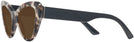 Cat Eye Talc Havana Prada 13YS Progressive Reading Sunglasses View #3