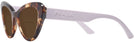 Cat Eye Havana Prada 13YS Bifocal Reading Sunglasses View #3