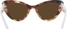 Cat Eye Havana Prada 13YS Bifocal Reading Sunglasses View #4