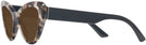 Cat Eye Talc Havana Prada 13YS Bifocal Reading Sunglasses View #3